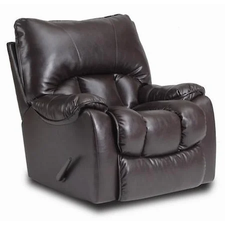 Rocker Recliner w/ Pillow Arms